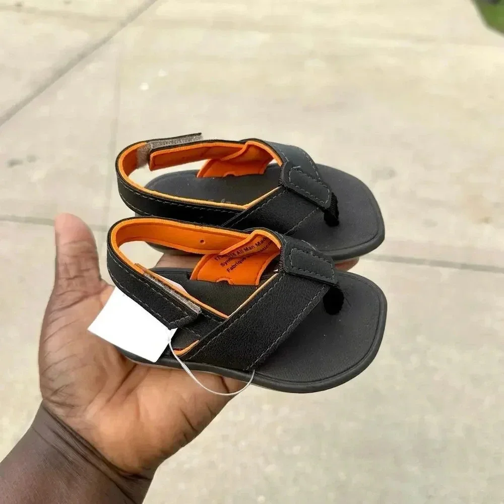 American Eagle Mali Mali Baby‎ Boy Sandal Size 6 Brown